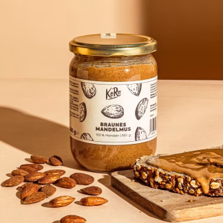 Darstellung des braunen Muses im Glas.